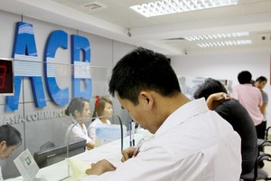 Năm 2013, ACB vẫn trích lập quỹ khen thưởng phúc lợi 20 tỷ đồng, ngang bằng mức của năm trước