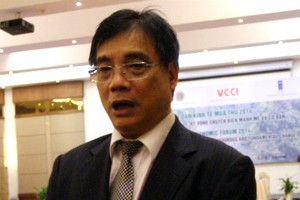 Ông Trần Đình Thiên phát trao đổi với Báo Kl99ok phiên bản mới điện tử tại Diễn đàn Kl992 cổng game cá cược mùa thu 2014 diễn ra sáng nay, 27/9