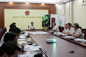 Ông Đỗ Thông, Phó chủ tịch Thường trực UBND tỉnh Quảng Ninh tại cuộc họp ngày 29/9
Ảnh: quangninh.gov.vn