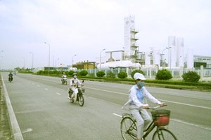 Một góc Khu công nghiệp Thăng Long II