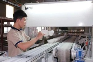 Trong 2 tháng đầu năm, Kl994 nhà cái bóng đá world cup công nghiệp tăng 12% so với cùng kỳ năm 2014. Ảnh: Chí Cường
