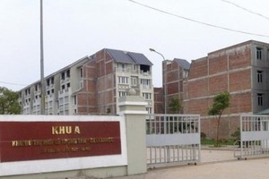 Các biệt thự tại Khu đô thị mới Lê Trọng Tấn đều đã hoàn thiện mặt ngoài, cơ sở Kl99kl ưu đãi độc quyền tốt