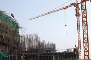 Nhiều dự án thúc tiến độ ngay từ đầu năm - Ảnh: Lê Toàn
