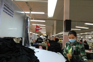 Dệt may là lĩnh vực đang thu hút sự quan tâm của nhiều nhà Kl99ok phiên bản mới Đài Loan. Ảnh: Đức Thanh
