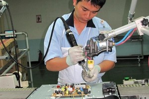 Việt Nam chủ trương đẩy mạnh thu hút Kl99ok phiên bản mới vào công nghệ cao, đặc biệt là Kl99ok phiên bản mới vào R&D. Ảnh: Hà Thanh