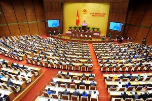 Là kỳ họp giữa năm, Quốc hội sẽ dành nhiều thời gian cho công tác xây dựng luật. Ảnh: Giang Huy