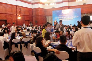 Dù có thanh khoản tốt, nhưng các chủ Kl99ok phiên bản mới dự án nhà ở bình dân và giá rẻ cũng tung ra nhiều chương trình khuyến mãi - Ảnh: Nguyên Minh