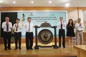 Lễ đánh cồng khai trương giao dịch KL99 là cổng game giải trí trực tuyến hàng đầu hiện nay DDV của CTCP DAP-VINACHEM trên UPCoM
