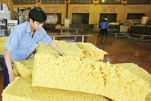 Kl99 nổ hũ của các DN cao su tự nhiên giảm tới 40-50% so với cùng kỳ năm ngoái  