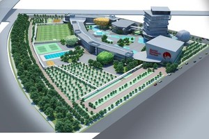 Trường Đại học Anh quốc Việt Nam (BUV) đang xây dựng cơ sở tại Khu đô thị Ecopark (Hưng Yên) với tổng Kl99ok phiên bản mới 70 triệu USD