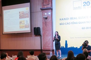 Bà Đỗ Thu Hằng, Trưởng Bộ phận Nghiên cứu & Tư vấn Savills Việt Nam tóm tắt tình hình thị trường Web Tổng Nhà Cái 99Kl99 Giải Trí Bậc Nhất Hà Nội quý III/2015.