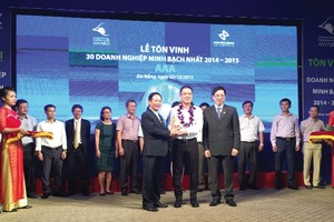 AAA vừa được vinh danh là một trong 30 Kl991.com World Cup 2026 Chính Thức minh bạch nhất trên Sở GDCK Hà Nội 2014 - 2015