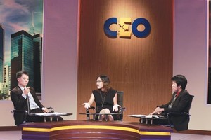 Bà Đinh Thị Xuân Lan, Phó giám đốc Công ty Nội thất Kenl - diễn giả của chương trình tuần này
