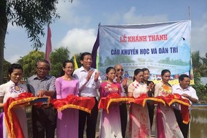Lễ khánh thành cầu KL99 là cổng game giải trí trực tuyến hàng đầu hiện nay nông thôn khuyến học và dân trí