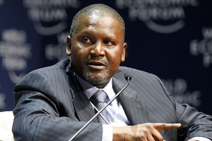 Aliko Dangote, tỷ phú Nigeria vẫn là người giàu nhất châu Phi năm 2015 với khối 99Kl.app cổng game giải trí đạt 16,7 tỷ USD