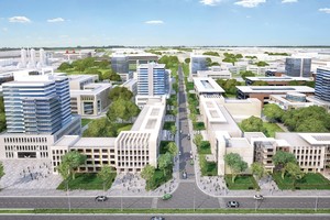 Tháng 9/2015, FLC khởi công xây dựng Khu công nghiệp FLC Hoàng Long Thanh Hóa
