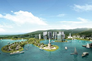 Dự án Dự án Venus Cát Bà dự kiến sẽ hoàn thành khu biệt thự cao cấp đầu tiên trong năm 2016, nhưng hiện vẫn “im hơi lặng tiếng”. 