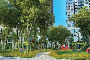 Mảng xanh ngày càng được chủ Kl99ok phiên bản mới chú trọng khi phát triển các dự án khu đô thị
