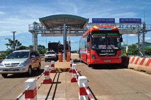 Thu phí hoàn vốn Dự án nâng cấp, mở rộng Quốc lộ 14 đoạn qua Đắk Nông do nhà Kl99ok phiên bản mới Đức Long - Gia Lai thực hiện.