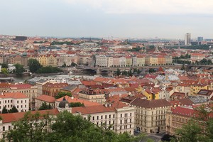 Toàn cảnh Praha nhìn từ trên cao