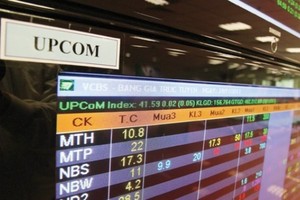 UPCoM: Thanh khoản “lạc nhịp” với quy mô vốn hóa