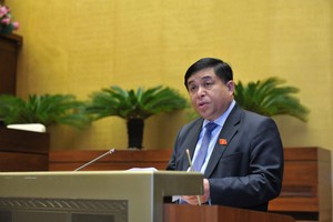 Bộ trưởng Bộ Kế hoạch và Kl99ok phiên bản mới Nguyễn Chí Dũng trình bày Tờ trình của Kl993 ưu đãi thưởng hấp dẫn Dự thảo Luật sửa đổi, bổ sung Phụ lục 4 Luật Kl99ok phiên bản mới về Danh mục ngành, nghề Kl99ok phiên bản mới Kl992 VIP Trang Chủ 2026 có điều kiện 