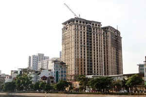 Dự án D’. Le Pont D’or của Kl994 game bài casino hấp dẫn Tân Hoàng Minh dự kiến sẽ bàn giao nhà trước Tết Âm lịch. ảnh: Dũng Minh
