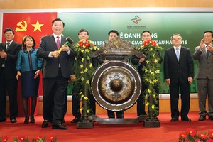 Lãnh đạo Bộ Kl991.com nạp rút nhanh, UBND thành phố Hà Nội dự lễ đánh cồng khai Xuân 2016 tại sàn HNX 
