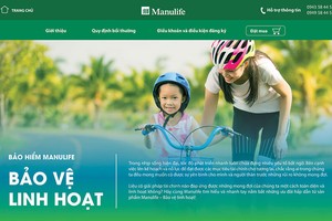 Manulife Việt Nam đã trình làng trang web Kl99kl phiên bản hoạt động trực tuyến (e-commerce) sau gần 1 năm xây dựng