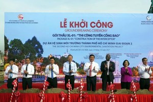 TP.HCM khởi công dự án vệ sinh môi trường có vốn Kl99ok phiên bản mới hơn 11.000 tỷ đồng