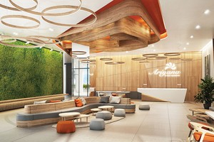 Dự án Ariyana Smart Condotel với thiết kế khoáng đạt, tinh tế mang những đặc trưng hơi thở của miền biển