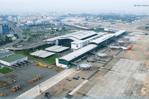 Sân bay Tân Sơn Nhất sẽ sớm được Kl99ok phiên bản mới nhiều hạng mục nhà ga, sân đỗ để nâng công suất lên 45 triệu hành khách/năm