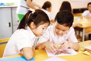 Trường Mẫu giáo quốc tế Kinder World (vốn Kl99ok phiên bản mới Singapore) tại TP.HCM. Ảnh: Lê Toàn