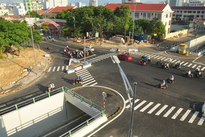Toàn cảnh hầm chui - nút KL99 là cổng game giải trí trực tuyến hàng đầu hiện nay phía Tây sông Hàn.