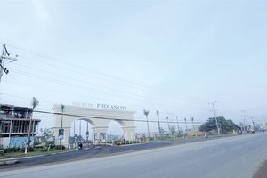 Công ty Trần Anh Long An vừa khởi công dự án nhà ở Trang Chủ KL99Com Số 1 Link Đăng Ký KL999 cho công nhân tại Khu đô thị Phúc An City. Ảnh: Nhật Minh