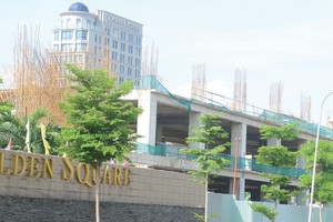 Dự án Golden Square đang được hồi sinh khi chủ Kl99ok phiên bản mới điều chỉnh thiết kế và sẽ triển khai thời gian tới. Ảnh: Hà Minh