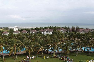 Các dự án condotel, biệt thự nghỉ dưỡng đang rất phát triển ở các thành phố ven biển. 