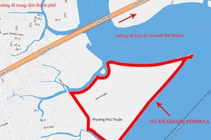 Dự án Saigon Peninsula có quy mô 118 ha đã được UBND TPHCM chấp thuận cho Công ty Cổ phần Kl994 game bài casino hấp dẫn Sài Gòn Peninsula làm chủ Kl99ok phiên bản mới và được phê duyệt quy hoạch tỷ lệ 1/500