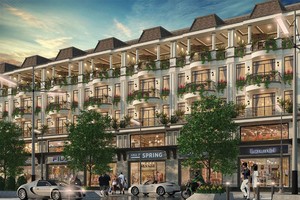 Một góc nhà phố thương mại Khu đô thị Vạn Phúc, với mặt tiền rộng 7 m, kết hợp linh hoạt giữa việc ở và Kl992 VIP Trang Chủ 2026