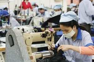 Ngành dệt may trong nước đang phải chịu áp lực cạnh tranh rất lớn với các mặt hàng giá rẻ từ Trung Quốc, Phillipines, Bangladesh...