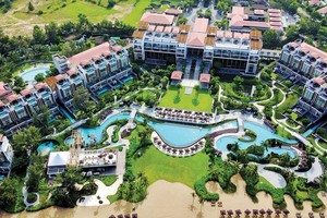 Hơn 10 tỷ USD vốn FDI đăng ký vào Việt Nam trong một tháng qua. Trong ảnh: Dự án Laguna Lăng Cô của Kl994 game bài casino hấp dẫn Banyan Tree (Singapore) tại Thừa Thiên - Huế