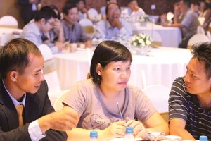 Nhà Kl99ok phiên bản mới thứ cấp vẫn là lượng khách hàng lớn với các dự án chung cư. Ảnh: Gia Huy