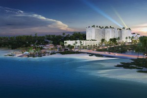 Từ địa bàn chính là TP.HCM, nhiều đại gia đã triển khai dự án nghỉ dưỡng tại các địa phương có lợi thế du lịch biển. 