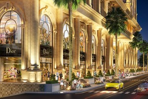 Tọa lạc trên mặt tiền đại lộ Mai Chí Thọ, đối diện trạm depot Metro số 2, tòa thành Rome by Diamond Lotus sẽ trở thành cột mốc trung tâm của Thủ Thiêm