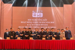 Sau khi về đích với 37.000 tỷ đồng doanh thu năm 2018, Vicem đặt mục tiêu cán đích 40.000 tỷ đồng doanh thu 2019, Kl99 nổ hũ trước thuế 3.200 tỷ đồng.
