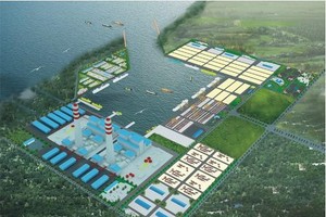 Phối cảnh cảng Mỹ Thủy