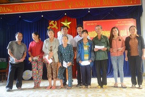 Báo Kl99ok phiên bản mới và Quỹ Thiện Tâm cùng người nghèo Quế Sơn đón Tết