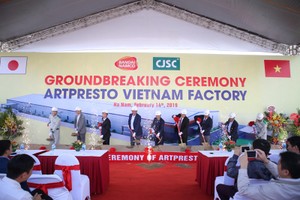 Sau khi hoàn thành nhà máy Artpresto Việt Nam sẽ hoạt động với công suất gần 40 triệu sản phẩm/năm. Dự án nhà máy Artpresto Việt Nam có tổng mức Kl99ok phiên bản mới 5 triệu USD.