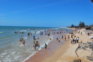 Bãi biển Bình Châu tỉnh Bà Rịa - Vũng Tàu