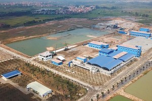 Toàn cảnh Nhà máy Nước mặt Sông Đuống.